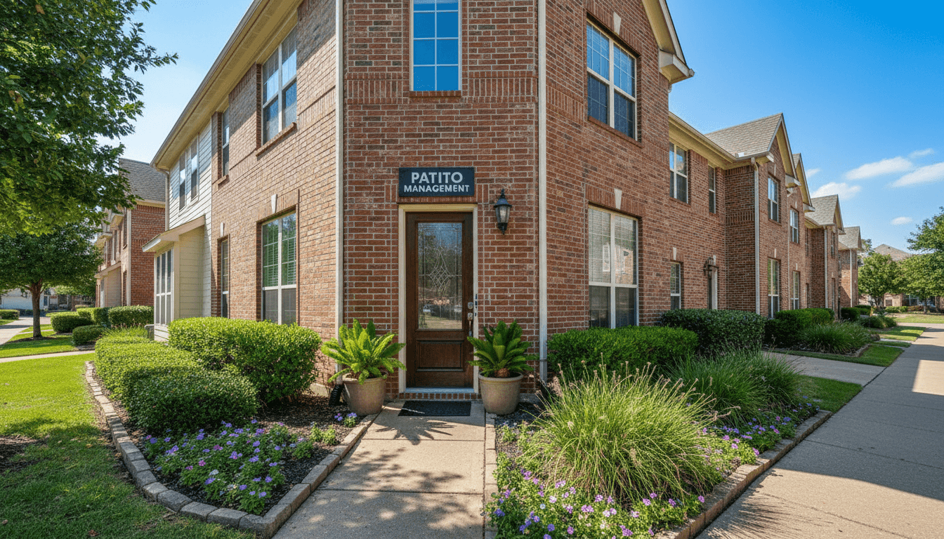 Well-maintained residential property in Dallas